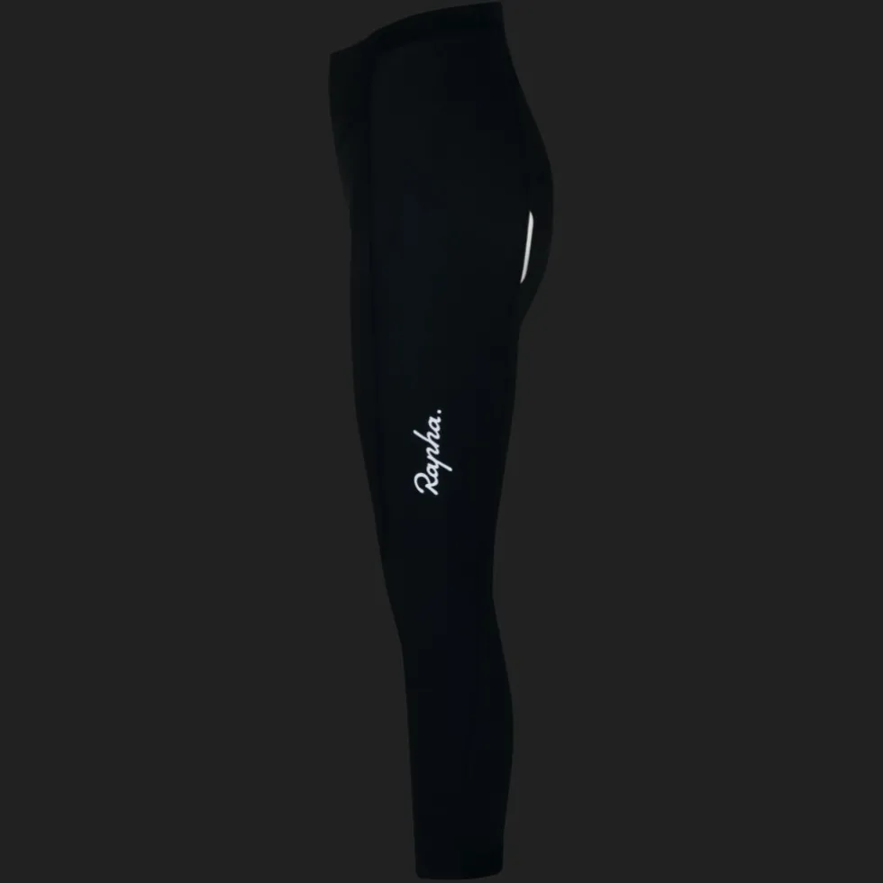 Rapha 3/4 Leggings Dames - zwart/wit