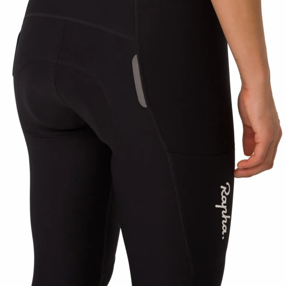 Rapha 3/4 Leggings Dames - zwart/wit