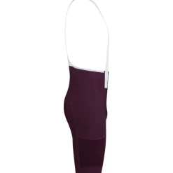 Rapha Brevet E. Cargo Fietsshort met Bretels Heren - plum/white