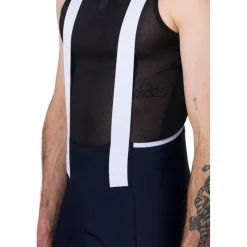 Rapha Brevet E. Cargo Fietsshort met Bretels Heren - dark navy/white