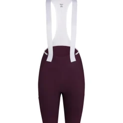 Rapha Brevet E. Cargo Fietsshort met Bretels Dames - plum/white