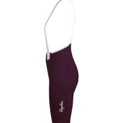 Rapha Brevet E. Cargo Fietsshort met Bretels Dames - plum/white