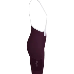 Rapha Brevet E. Cargo Fietsshort met Bretels Dames - plum/white