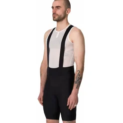 Rapha Brevet E. Fietsshort met Bretels Heren - zwart/zwart