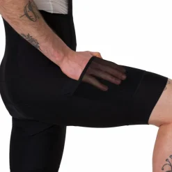 Rapha Brevet E. Fietsshort met Bretels Heren - zwart/zwart