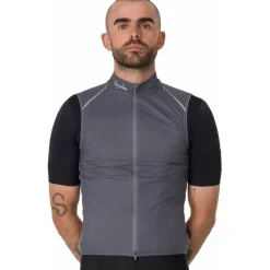 Rapha Brevet E. Vest Heren - grijs/wit