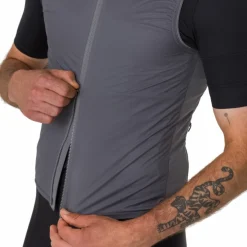 Rapha Brevet E. Vest Heren - grijs/wit