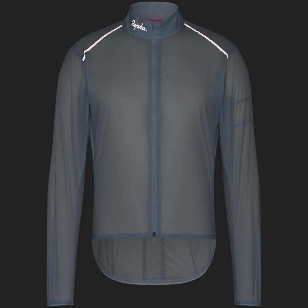 Rapha Brevet E. Windbreaker Heren - arctic ice/silver reflective