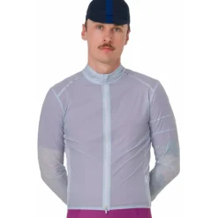 Rapha Brevet E. Windbreaker Heren - arctic ice/silver reflective