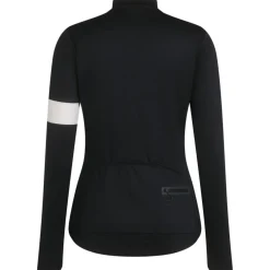 Rapha Classic Fietsshirt met Lange Mouwen Dames - zwart/wit