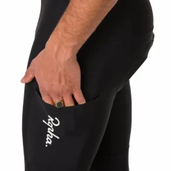 Rapha Core Cargo Winter Fietsshort met Bretels met Zeem Heren - zwart/zwart