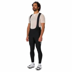 Rapha Core Cargo Winter Fietsshort met Bretels met Zeem Heren - zwart/zwart