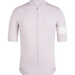 Rapha Core Fietsshirt met Korte Mouwen Heren - pale lilac/white