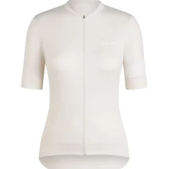 Rapha Core Fietsshirt met Korte Mouwen Dames - off-white/white