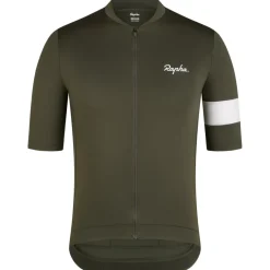 Rapha Core Fietsshirt met Korte Mouwen Heren - deep depths/white alyssum