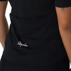 Rapha Core Fietsshirt met Korte Mouwen Dames - zwart/wit