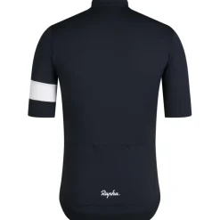 Rapha Core Lightweight Fietsshirt met Korte Mouwen Heren - zwart/wit