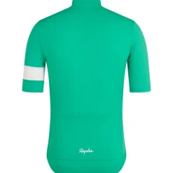 Rapha Core Lightweight Fietsshirt met Korte Mouwen Heren - fresh green/white