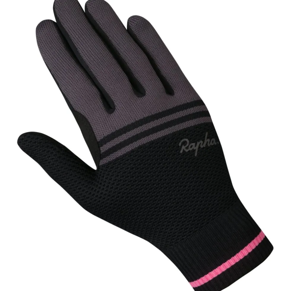 Rapha Merino Handschoenen - black/carbon grey