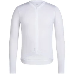 Rapha Pro Team Lightweight Fietsshirt met Lange Mouwen Heren - white/silver