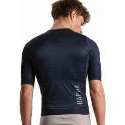 Rapha Pro Team Training Fietsshirt met Korte Mouwen Heren - carbon/navy