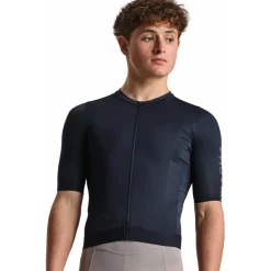 Rapha Pro Team Training Fietsshirt met Korte Mouwen Heren - carbon/navy