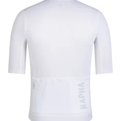 Rapha Pro Team Training Fietsshirt met Korte Mouwen Heren - white/silver