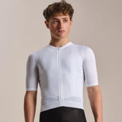 Rapha Pro Team Training Fietsshirt met Korte Mouwen Heren - white/silver