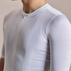 Rapha Pro Team Training Fietsshirt met Korte Mouwen Heren - white/silver