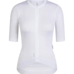 Rapha Pro Team Training Fietsshirt met Korte Mouwen Dames - white/silver