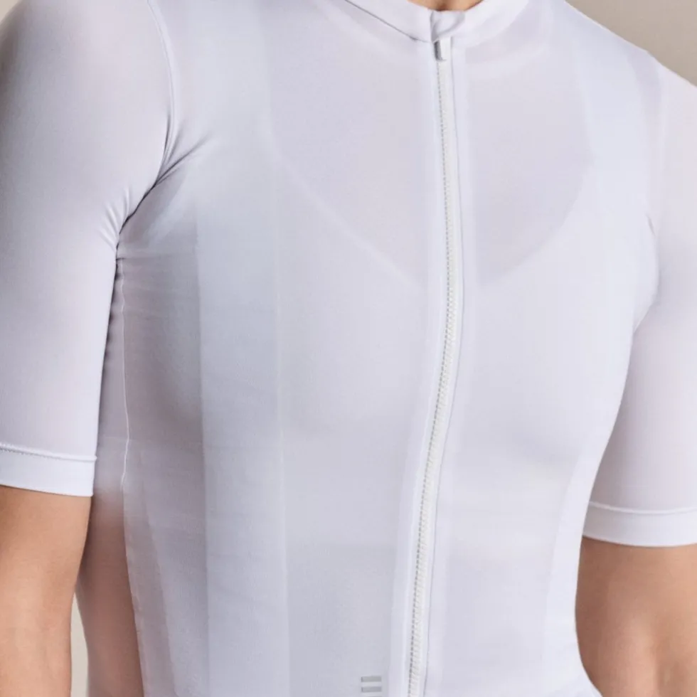 Rapha Pro Team Training Fietsshirt met Korte Mouwen Dames - white/silver