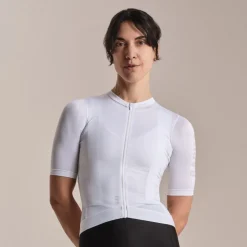 Rapha Pro Team Training Fietsshirt met Korte Mouwen Dames - white/silver