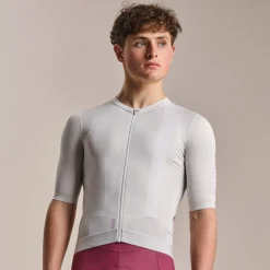 Rapha Pro Team Training Fietsshirt met Korte Mouwen Heren - silver/quartz