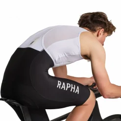 Rapha Pro Team Training Fietsshort met Bretels Heren - black/white