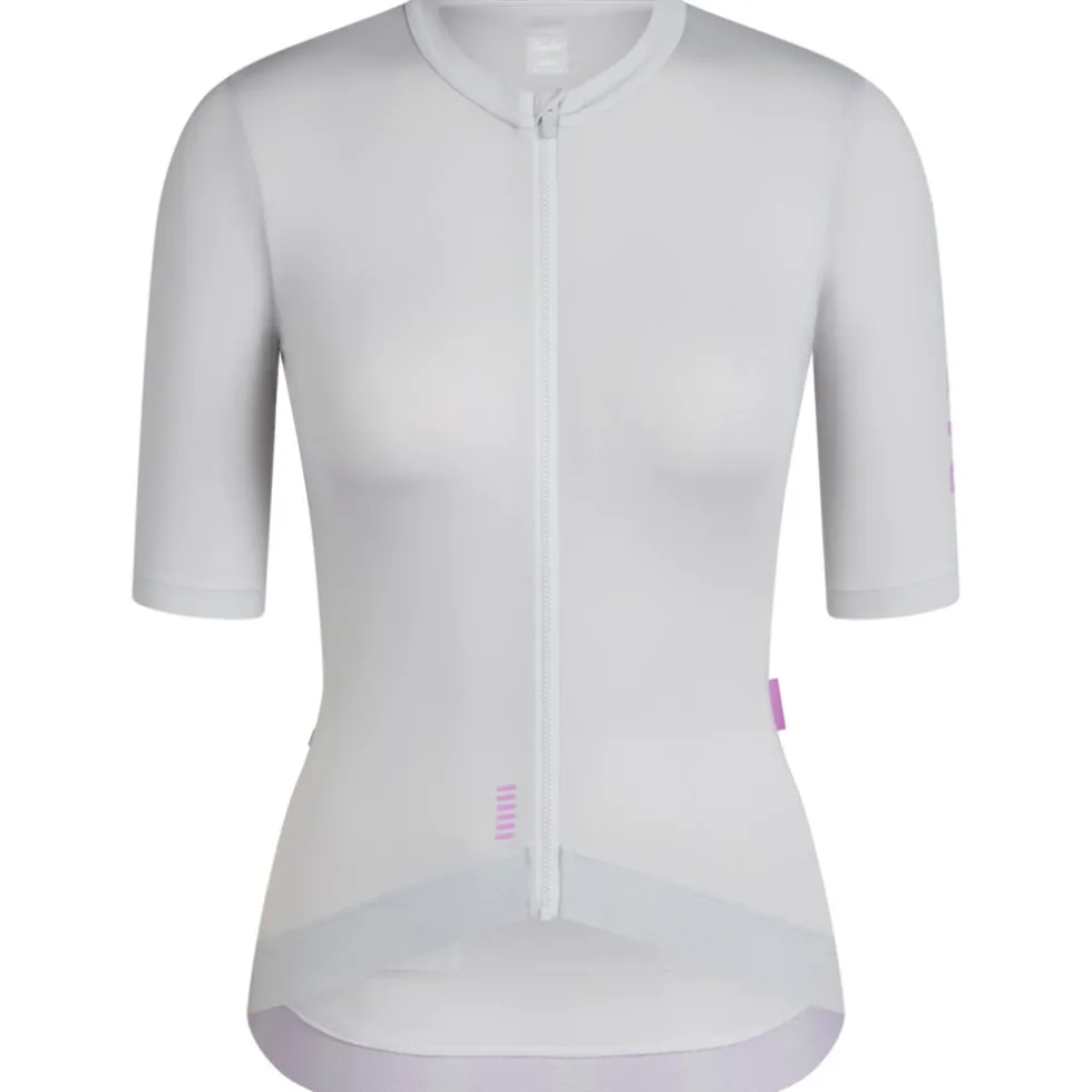 Rapha Pro Team Training Fietsshirt met Korte Mouwen Dames - silver/quartz