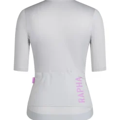 Rapha Pro Team Training Fietsshirt met Korte Mouwen Dames - silver/quartz