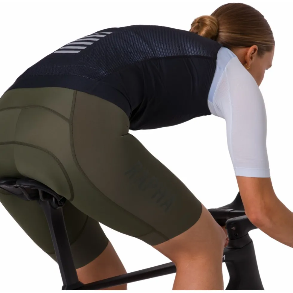 Rapha Pro Team Vest Dames - zwart/zilver