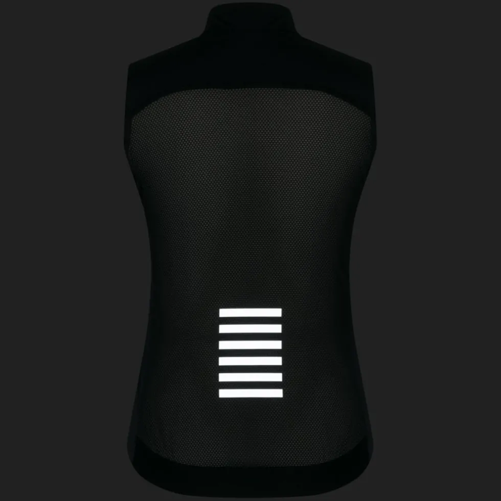 Rapha Pro Team Vest Dames - zwart/zilver