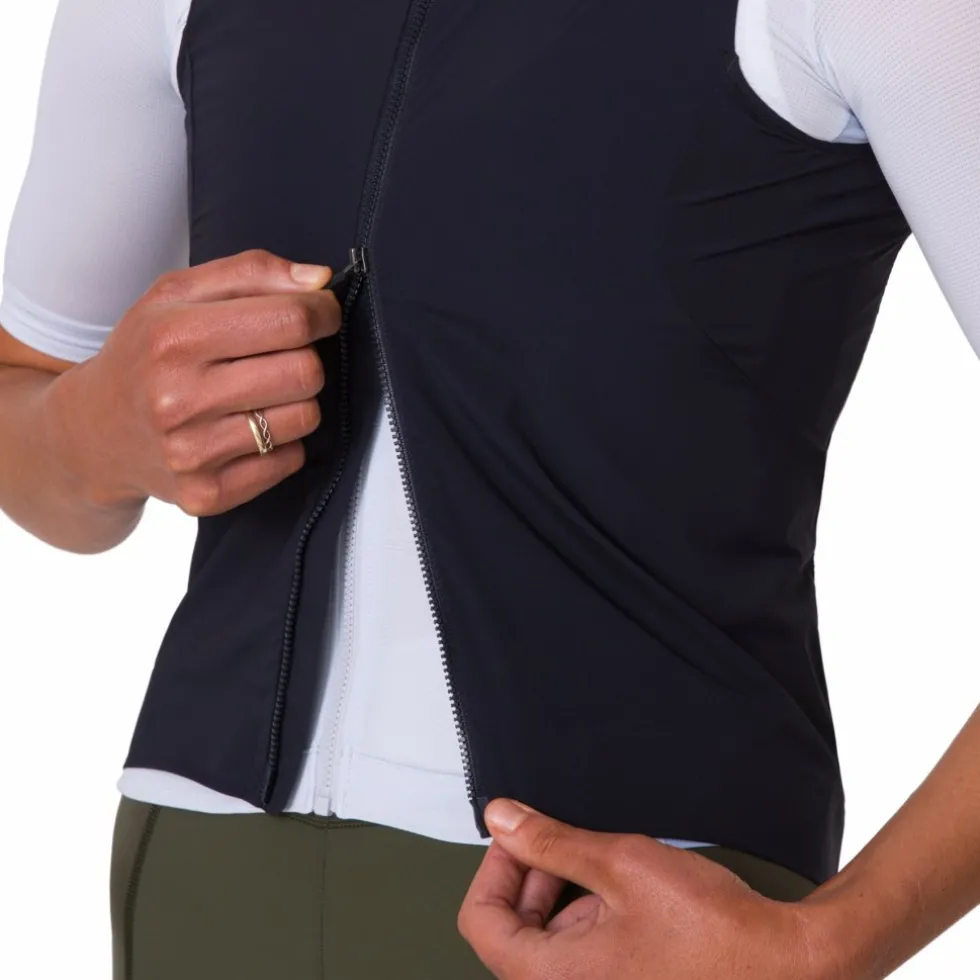 Rapha Pro Team Vest Dames - zwart/zilver