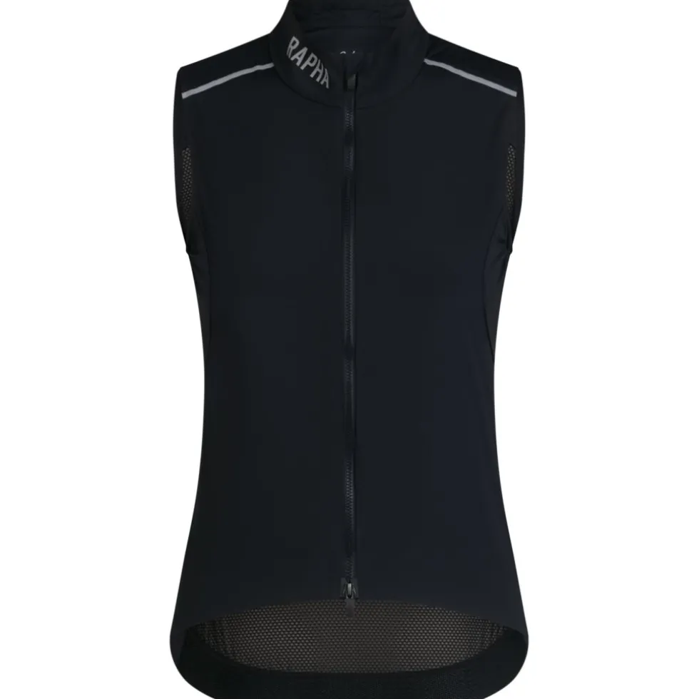 Rapha Pro Team Vest Dames - zwart/zilver