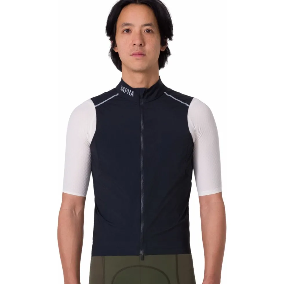 Rapha Pro Team Vest Heren - zwart/zilver