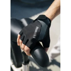 Roeckl Sports Basel 2 Fietshandschoenen - zwart/rood 9300