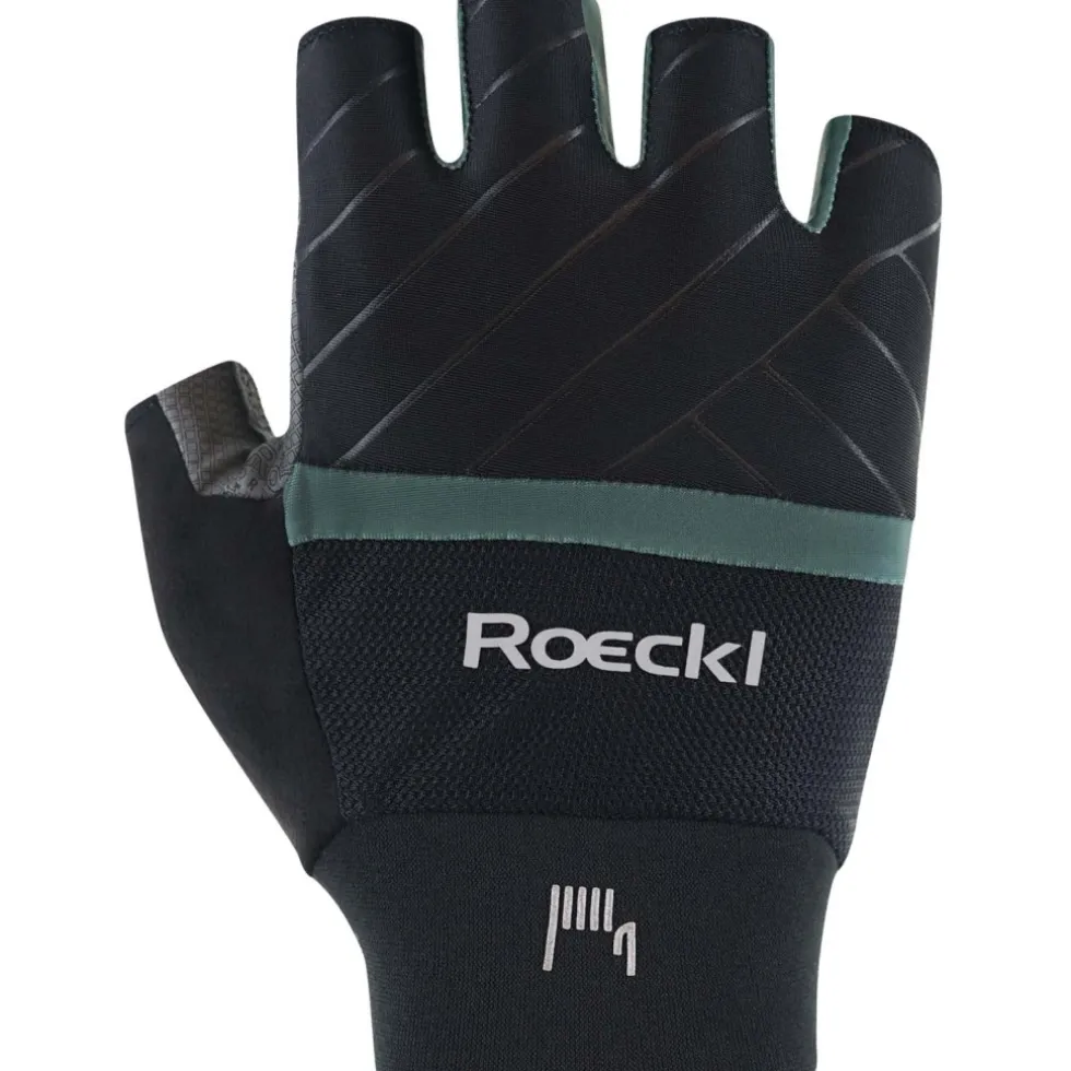 Roeckl Sports Bonau 2 Fietshandschoenen - black/duck green 9040