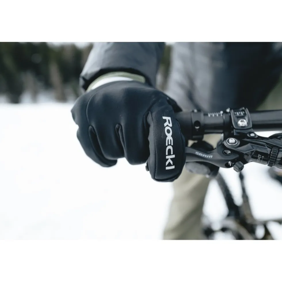 Roeckl Sports Ranten 2 Fietshandschoenen - black/fir forest 9039