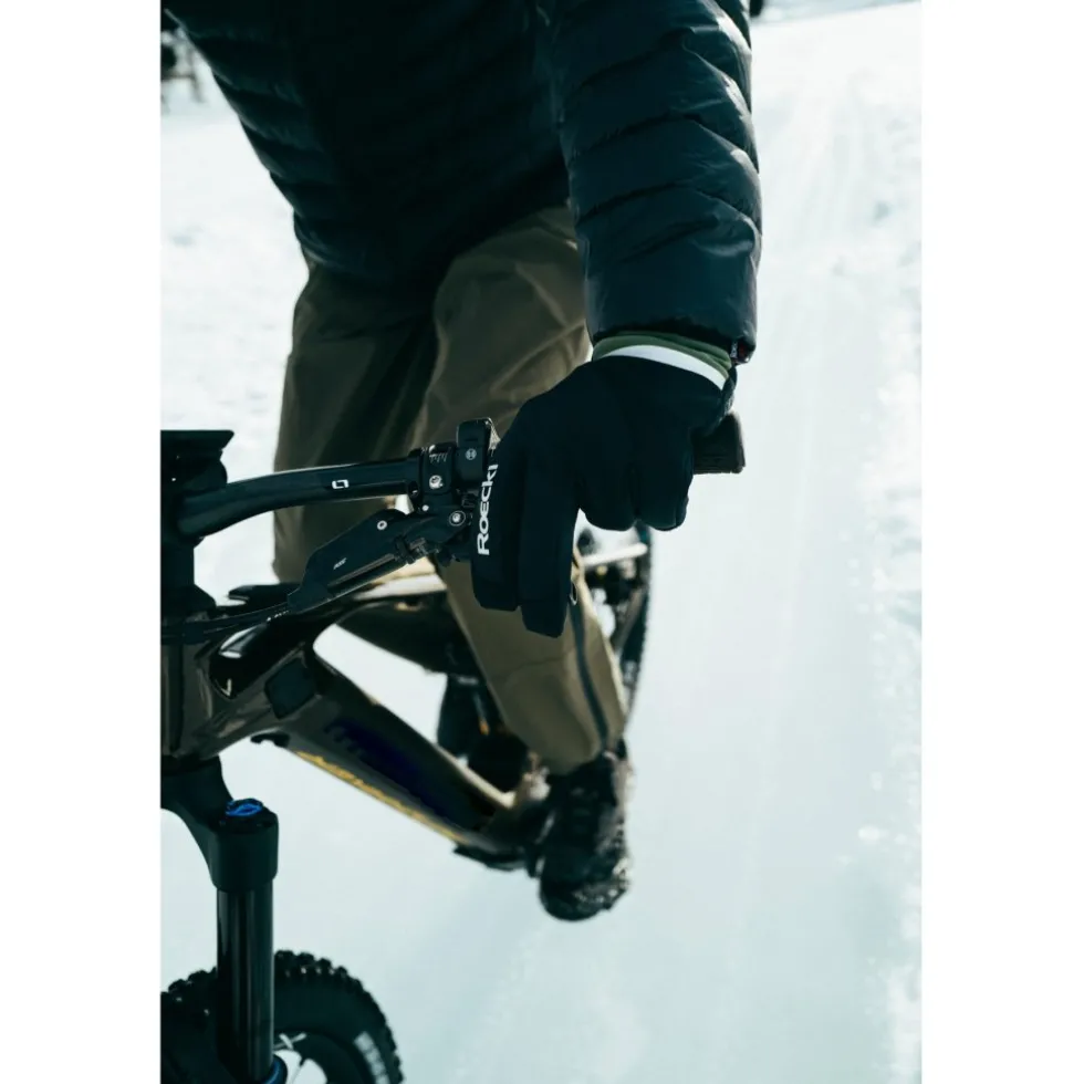 Roeckl Sports Ranten 2 Fietshandschoenen - black/fir forest 9039