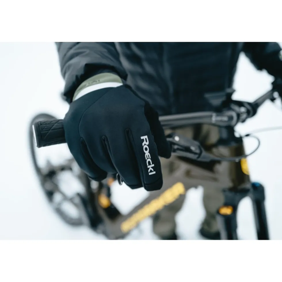 Roeckl Sports Ranten 2 Fietshandschoenen - zwart/rood 9300
