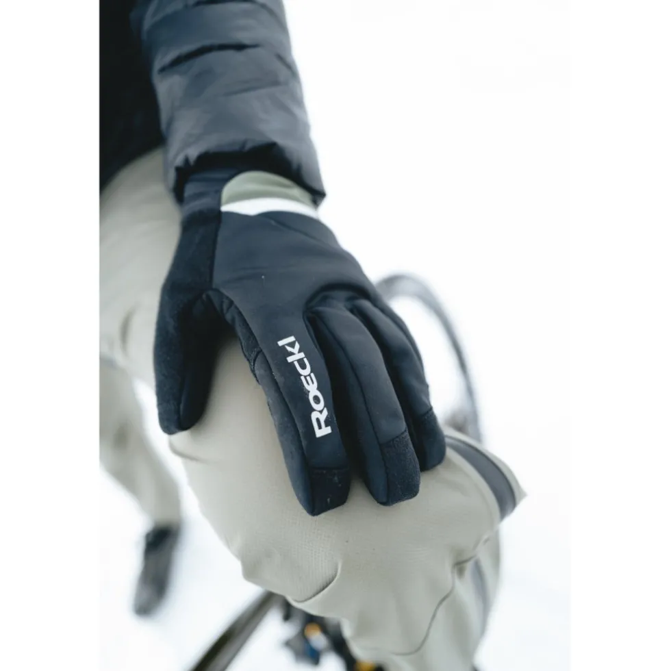 Roeckl Sports Ranten 2 Fietshandschoenen - zwart/rood 9300