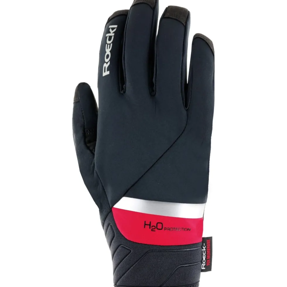 Roeckl Sports Ranten 2 Fietshandschoenen - zwart/rood 9300