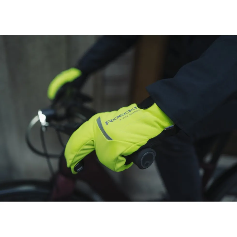 Roeckl Sports Villach 3 Lobster Fietshandschoenen - fluo yellow 2100