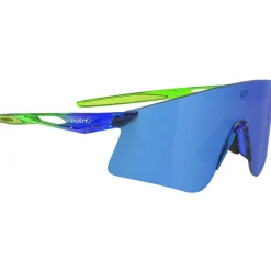 Rudy Project Astral X Bril - Crystal Blue/Green Fluo Gloss - RP Optics Multilaser Blue
